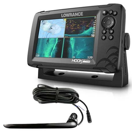 Lowrance Hook Reveal 7" yhdistelmälaite Tripleshot anturilla